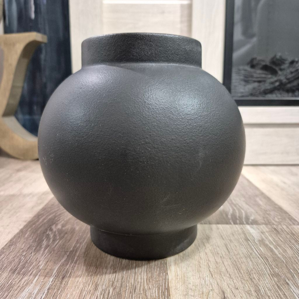 Hotel Collection Rounded Porcelain Vase - Picture 2 of 8